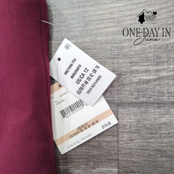 Anne Klein Sleeveless Overcoat Size 12 - Picture 2 of 5